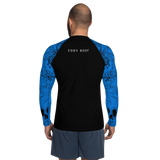 Blue Black DOTD Men's Rash Guard