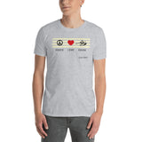 Peace - Love - Kayak Short-Sleeve T-Shirt